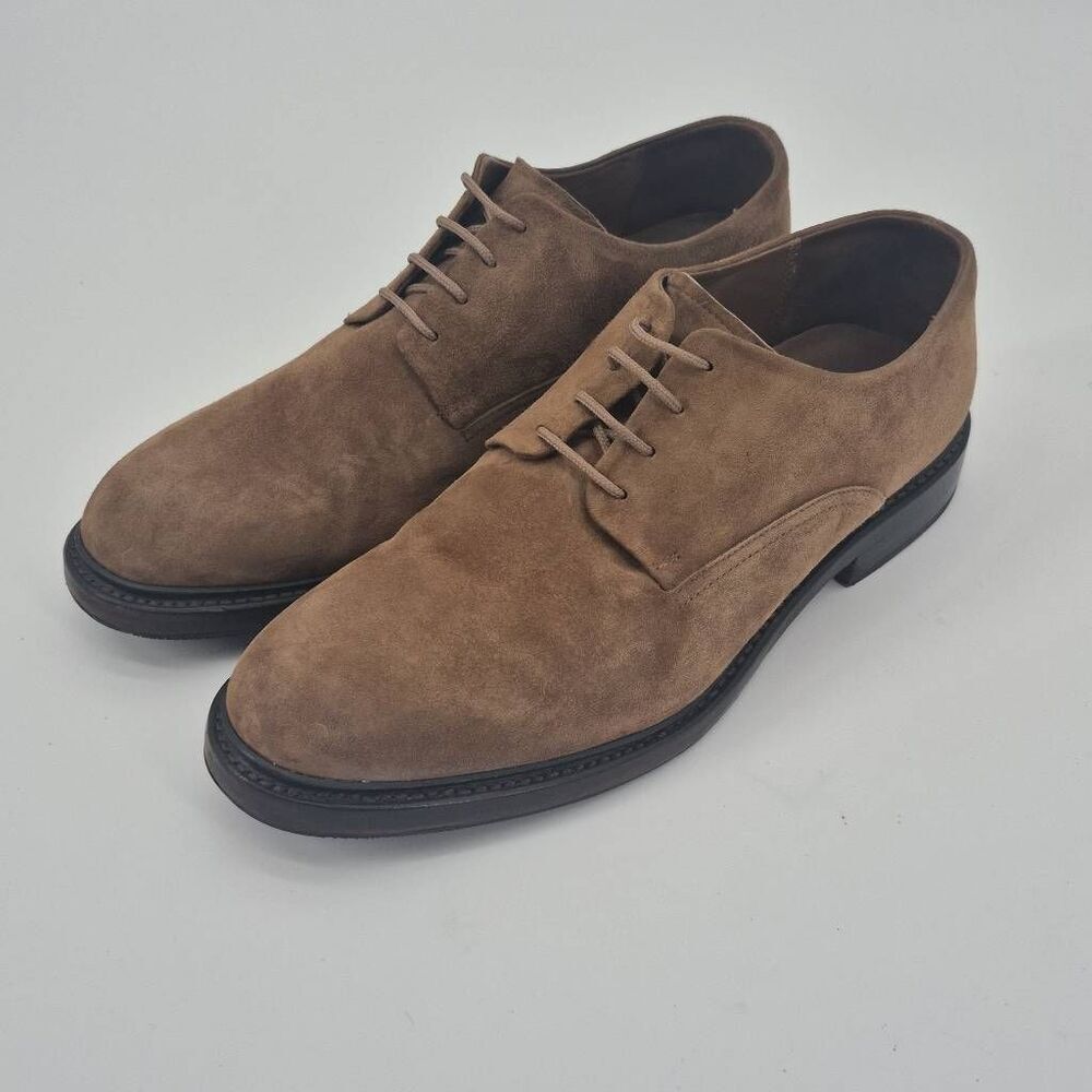 Vince Men's Davies Leather Suede Derby Shoes Size 11.5